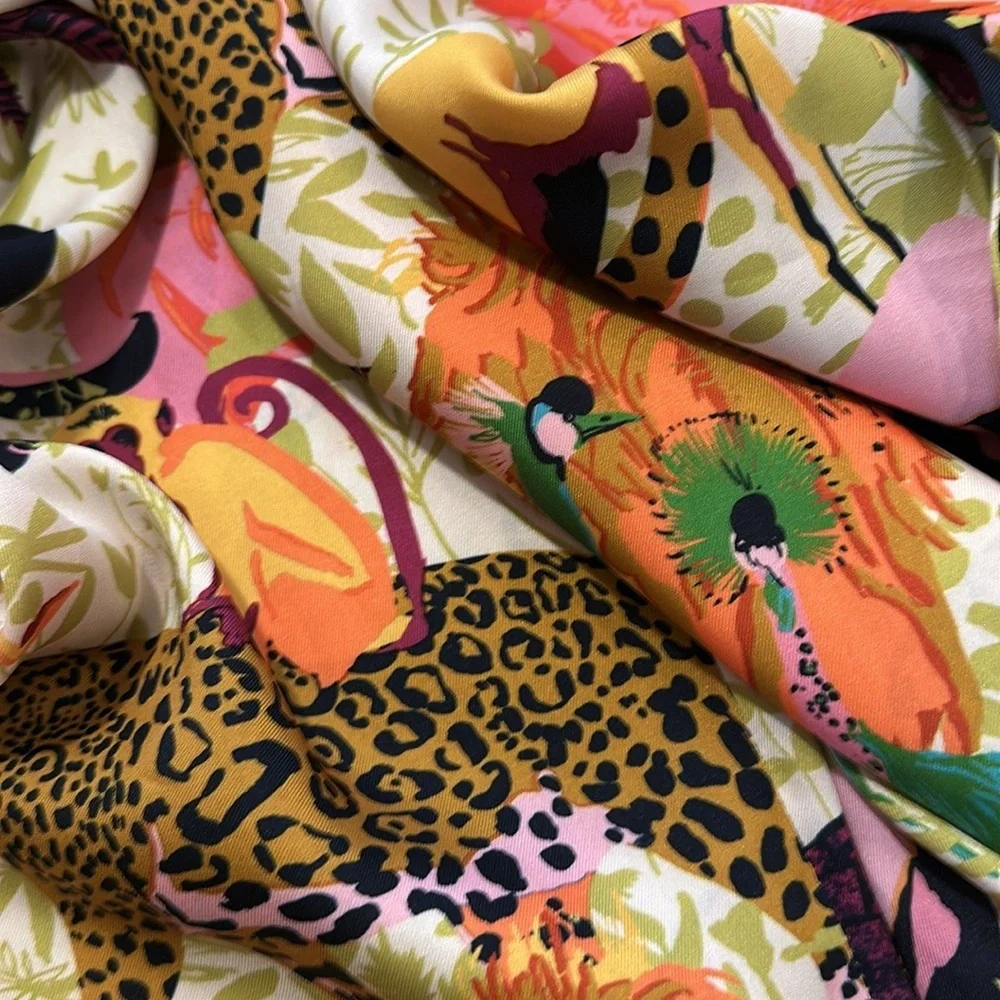 J. Crew Ratti Multicolor Animal Print Safari Pants - Picture 2 of 2